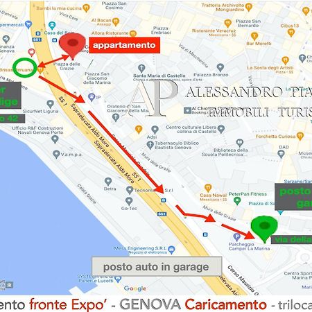 Cavour Luxury Sea View Apartment Genoa Luaran gambar